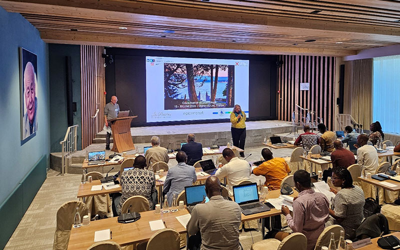 Les participants pendant le 2ème cours avancé sur l’épidémiologie en 2024.